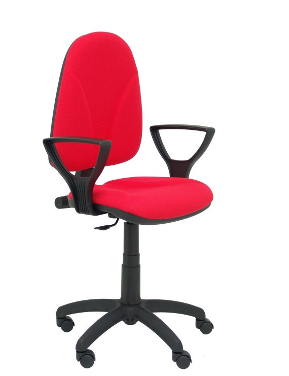 Silla Algarra CP bali rojo brazos fijos