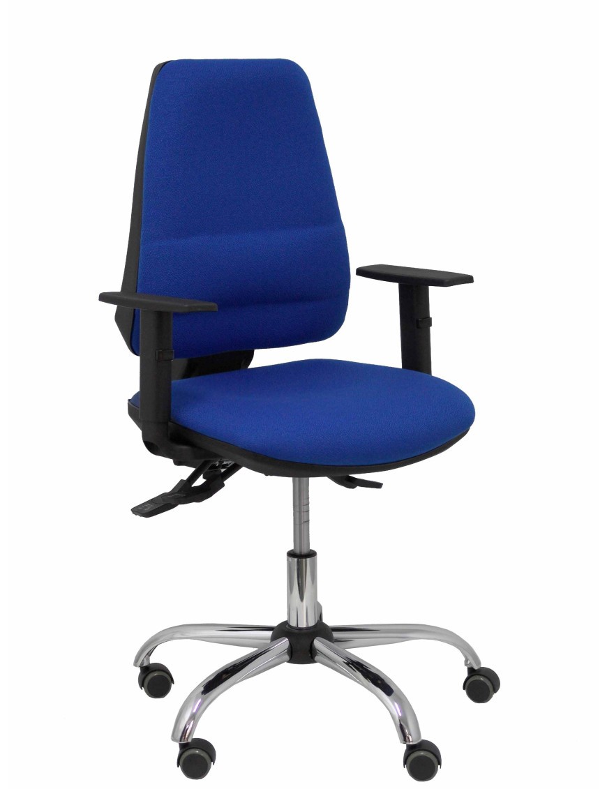 Silla Elche S 24 horas bali azul con refuerzo lumbar