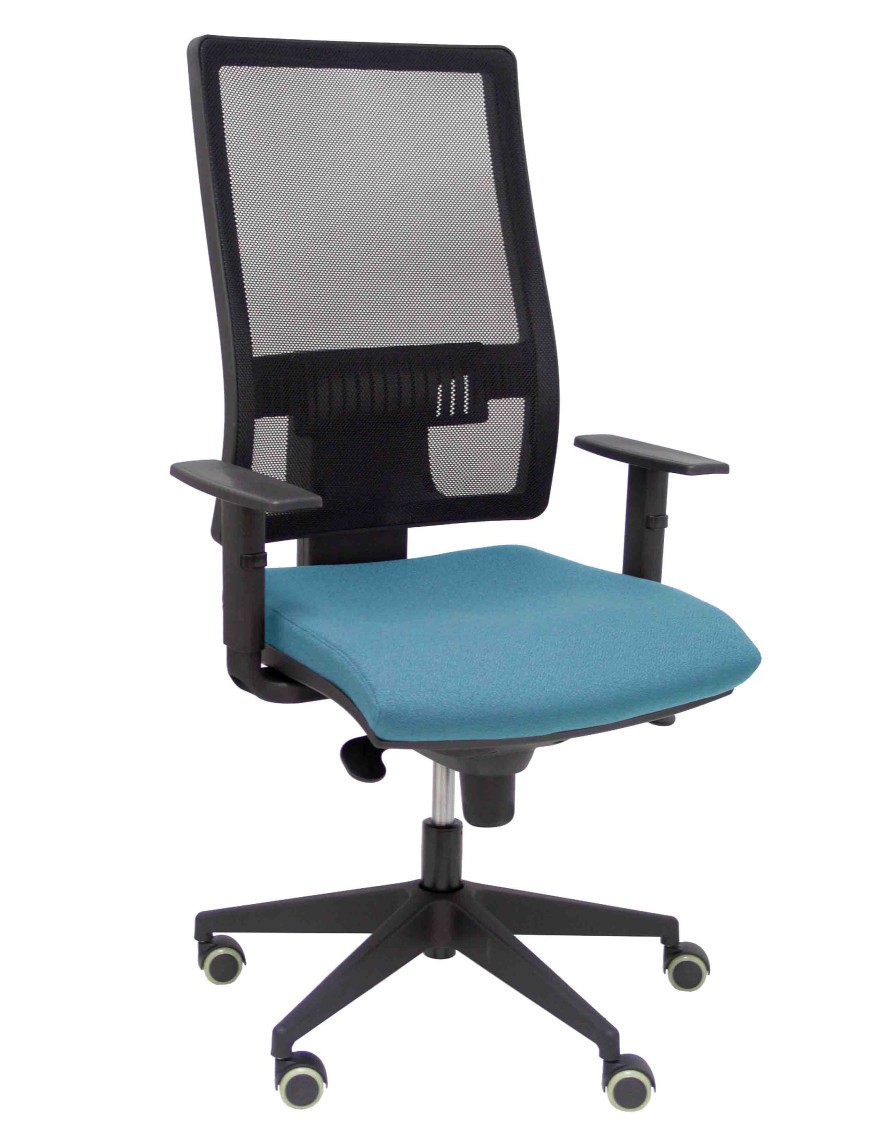 Silla Horna bali azul cielo brazos regulables