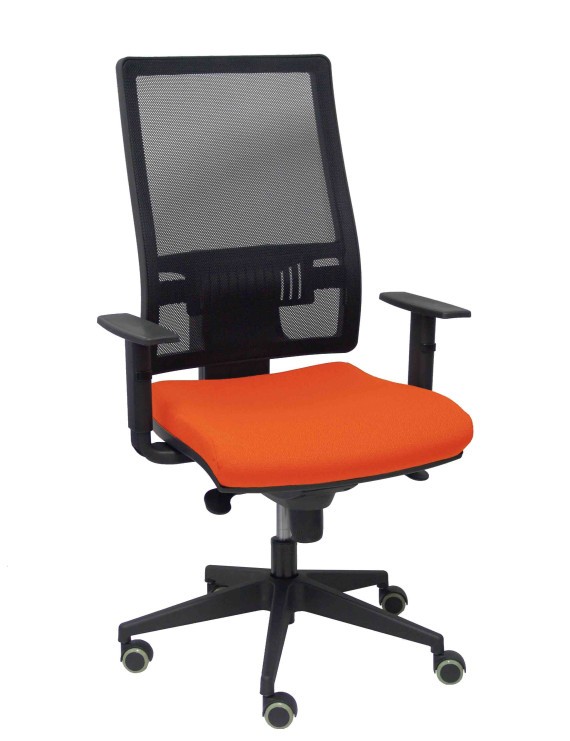 Silla Horna bali naranja oscuro brazos regulables