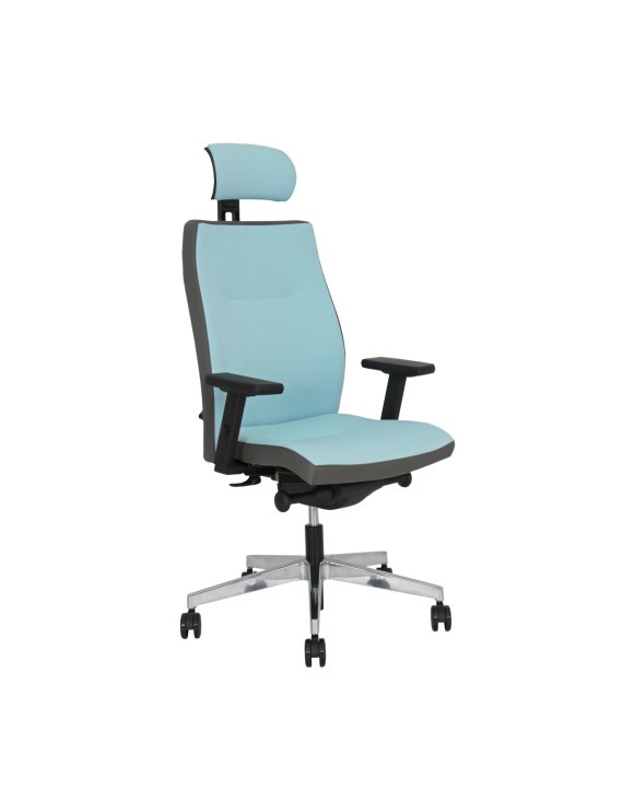 Silla So-One sincro era azul brazo 4D base alum cabecero y lumbar.