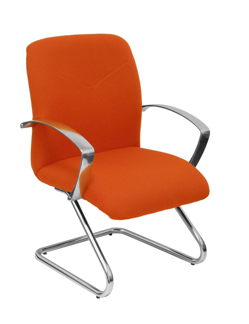 Sillón Caudete confidente patín bali naranja oscuro