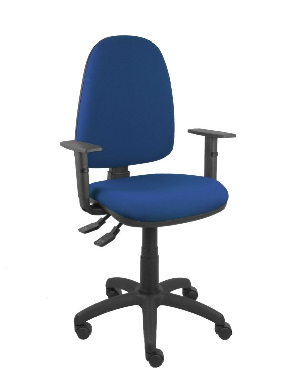 Silla Ayna S bali azul marino con brazos regulables