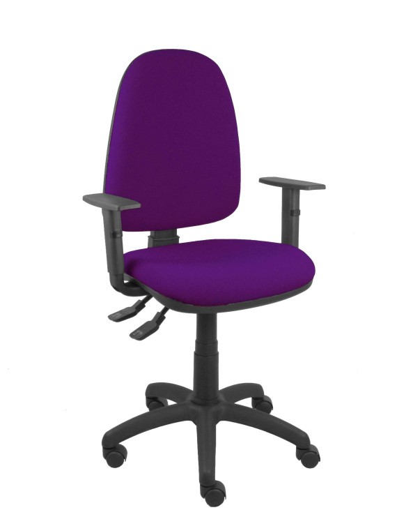 Silla Ayna S bali morado con brazos regulables