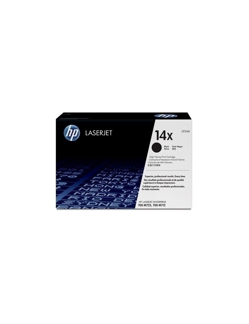 Toner Hp Cf214X Nº14X Lj 700 Negro Envio Gatis en 24H