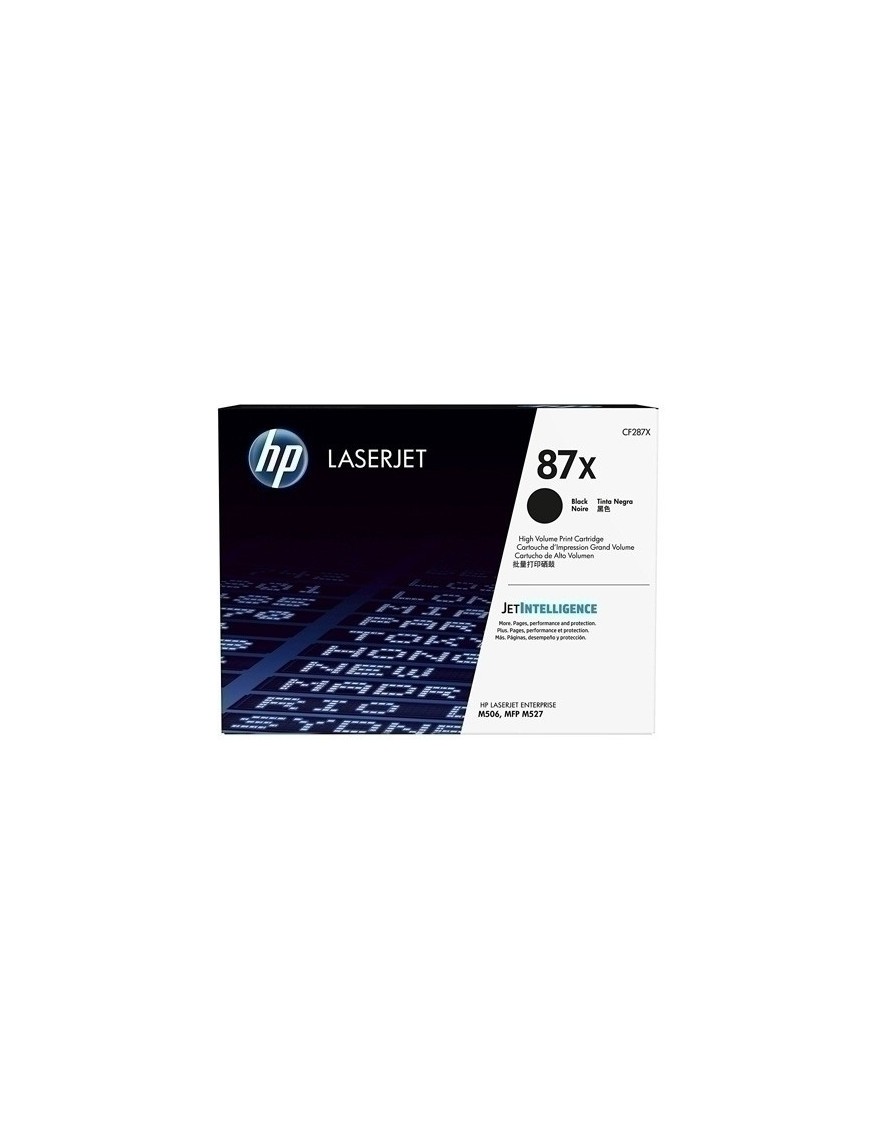 Toner Hp Cf287X Nº87X Lj M506Dn Negro Envio Gatis en 24H