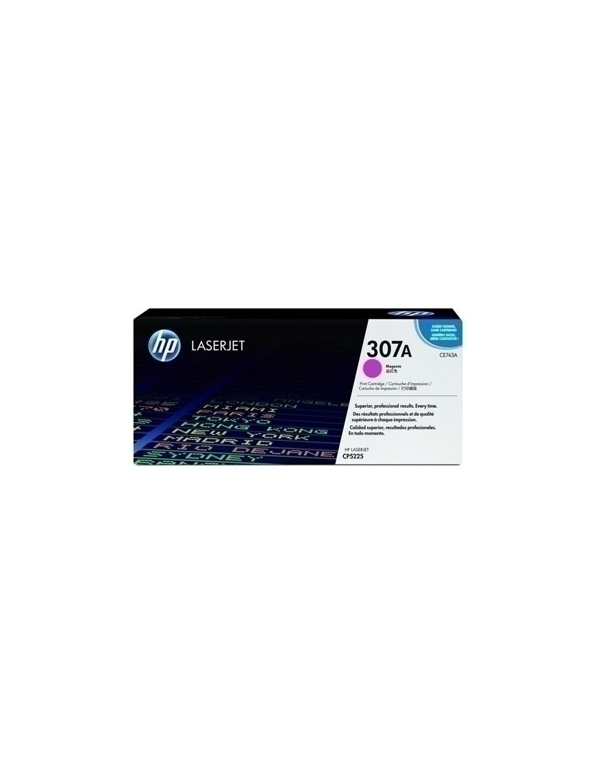 Toner Hp Ce743A Nº307A Lj Cp5225 Magenta Envio Gatis en 24H