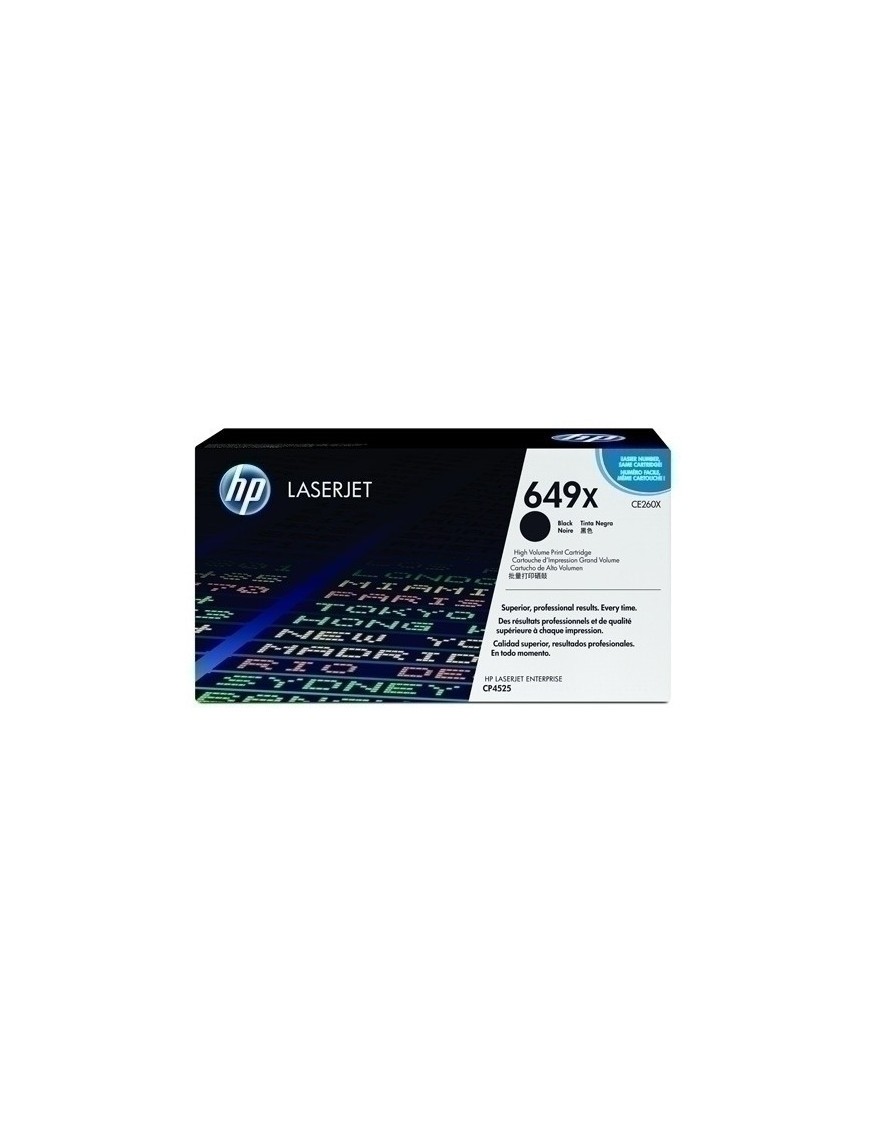 Toner Hp Ce260X Lj Cp-4025 Negro Envio Gatis en 24H