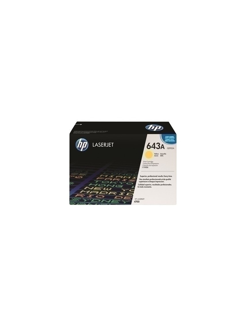 Toner Hp Q5952A Nº643A Lj C.4700 Amarill Envio Gatis en 24H