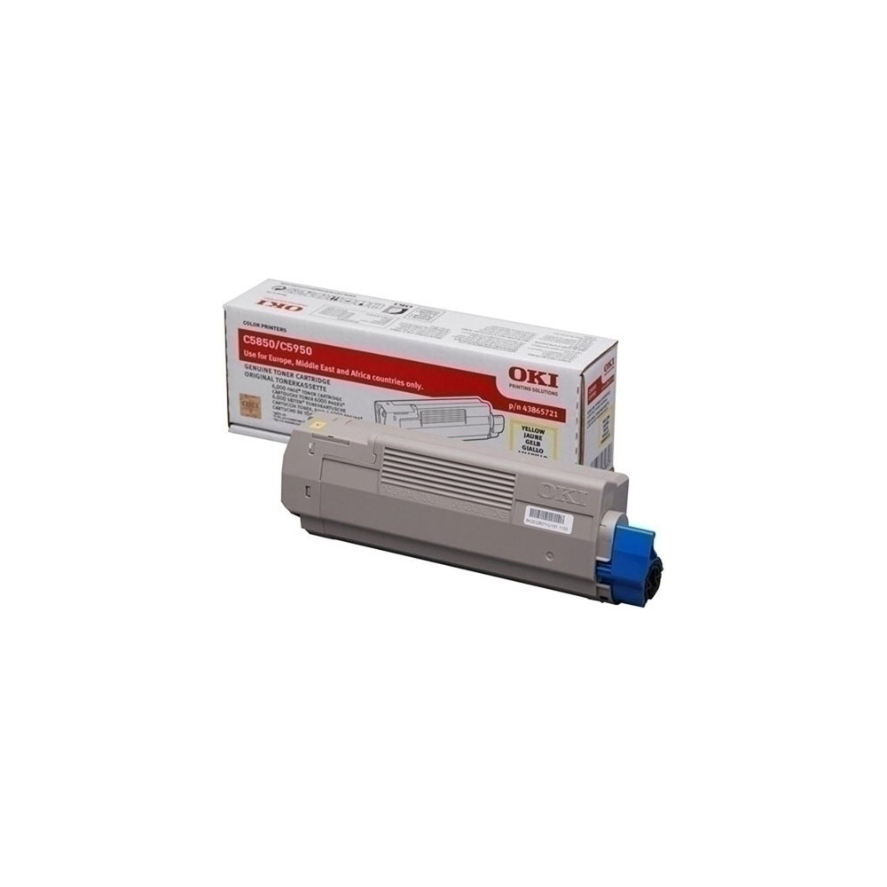 Toner Oki C5850 Amarillo C11 (6.000 Pág) Envio Gatis en 24H