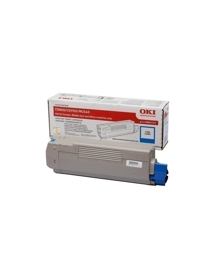 Toner Oki C5850 Cian C11 (6.000 Pág) Envio Gatis en 24H