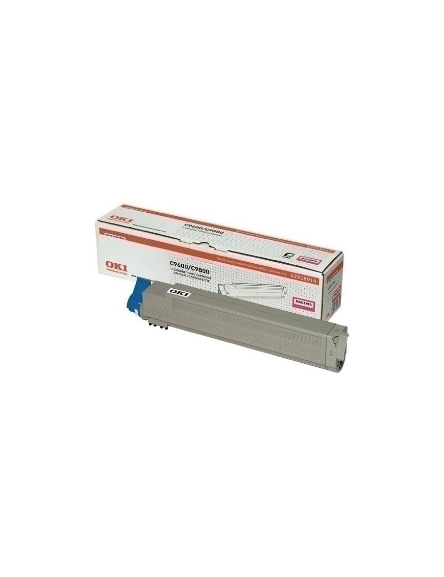 Toner Oki C9600/9650/9800/9850 Magent C7 Envio Gatis en 24H