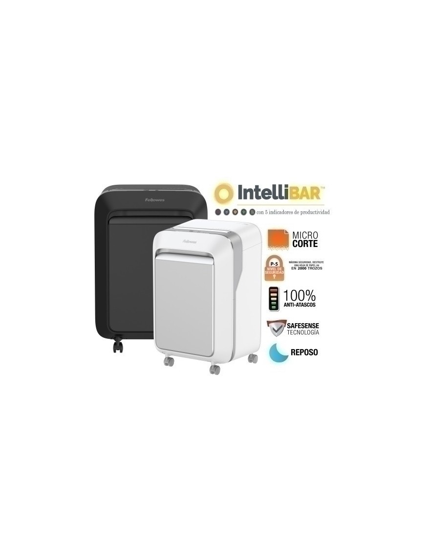 DESTRUCTORA FELLOWES LX211 BLANCA