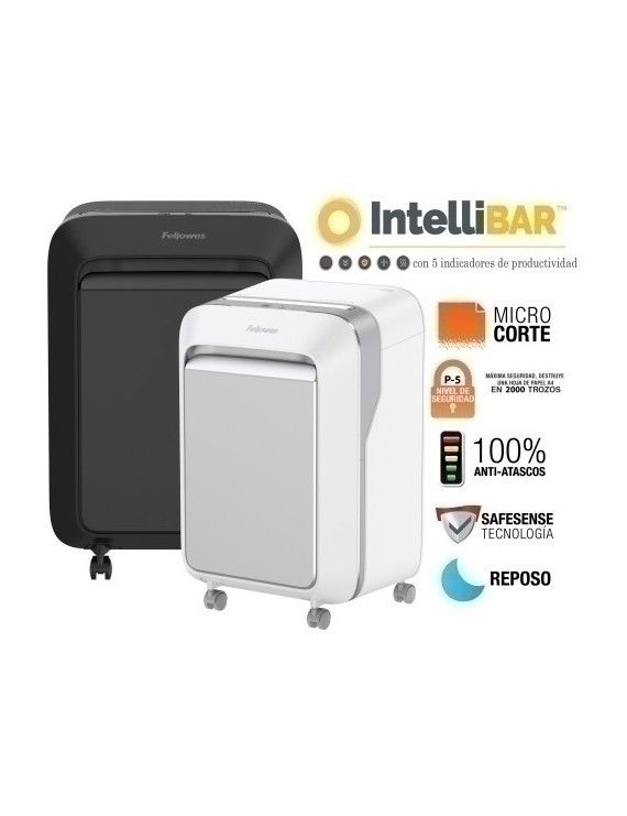 DESTRUCTORA FELLOWES LX211 BLANCA