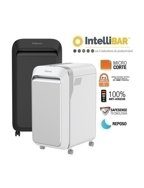 DESTRUCTORA FELLOWES LX221 BLANCA