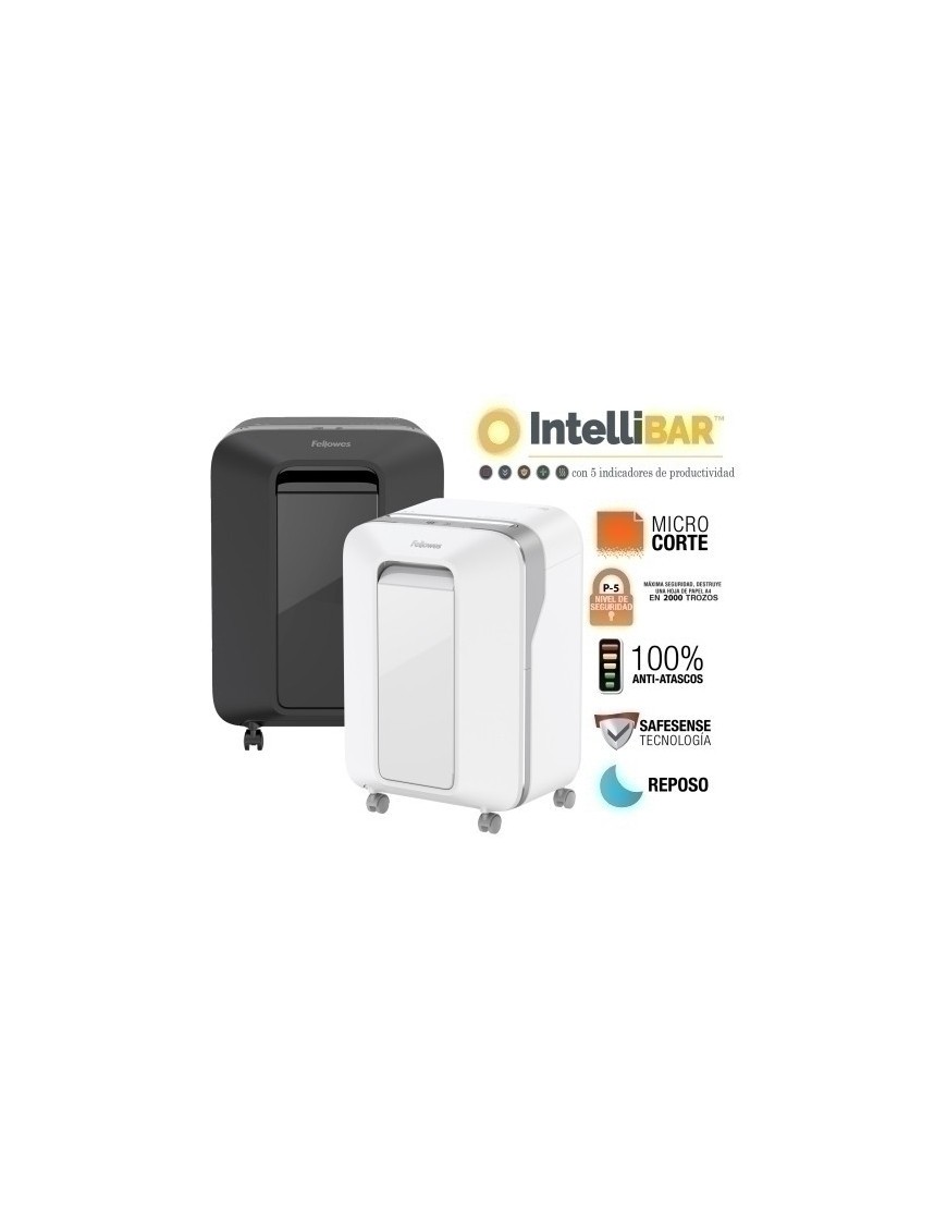 DESTRUCTORA FELLOWES LX201 BLANCA