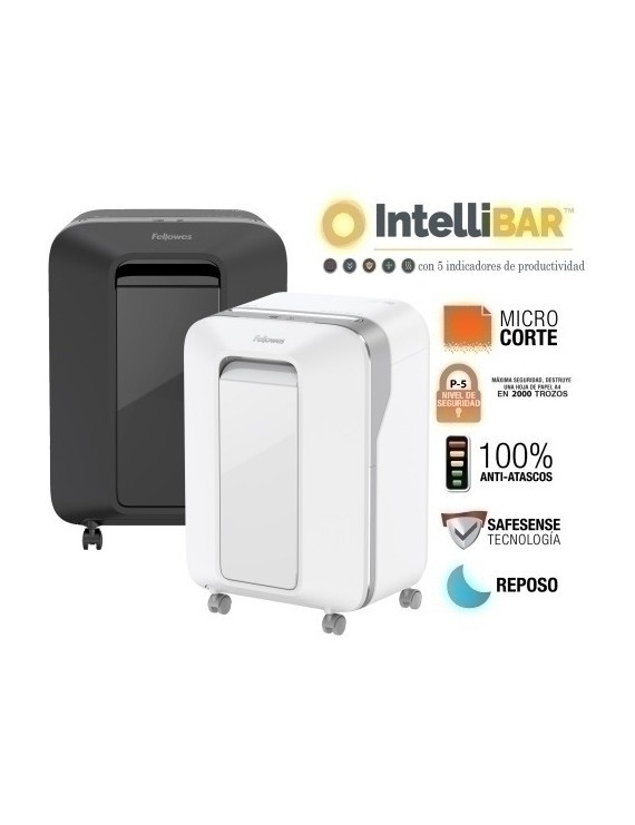 DESTRUCTORA FELLOWES LX201 BLANCA