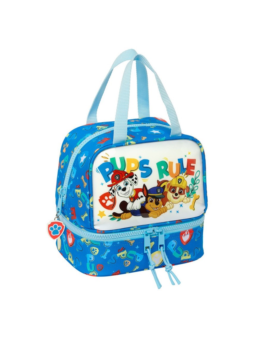 PORTAMERIENDAS PAW PATROL "PUPS RULE"