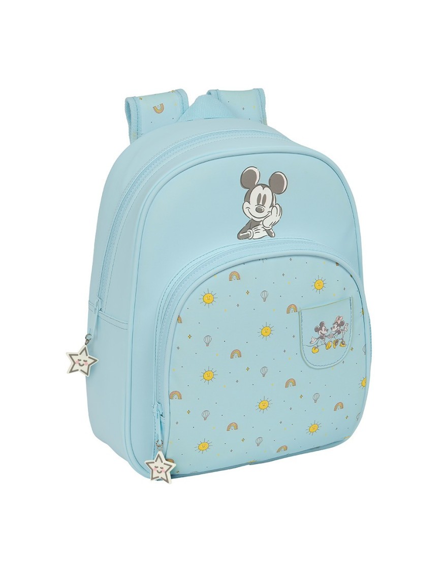 MOCHILA INFANTIL ADAPT.CARRO MICKEY MOUSE "BABY"