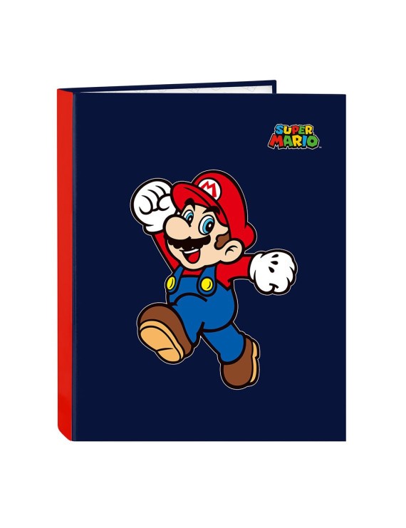 CARPETA FOLIO 4 ANI.MIXTAS SUPER MARIO "WORLD"