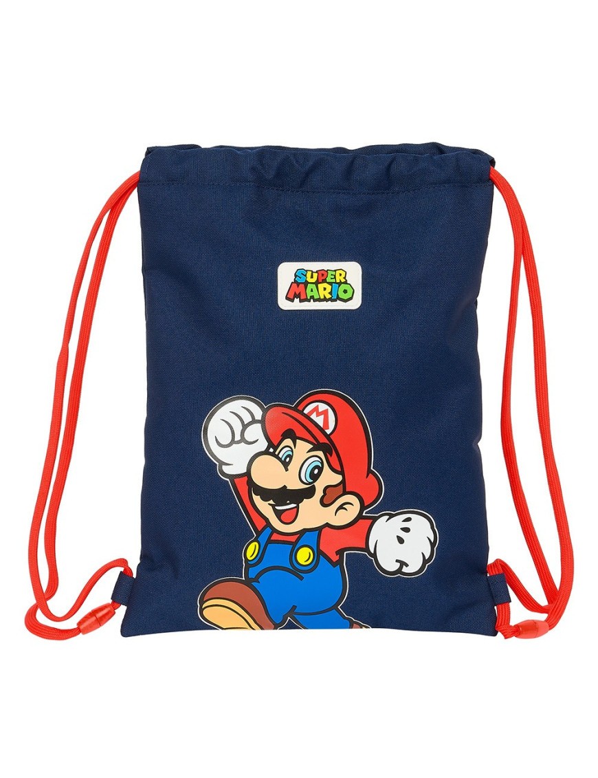 SACO PLANO JUNIOR SUPER MARIO "WORLD"