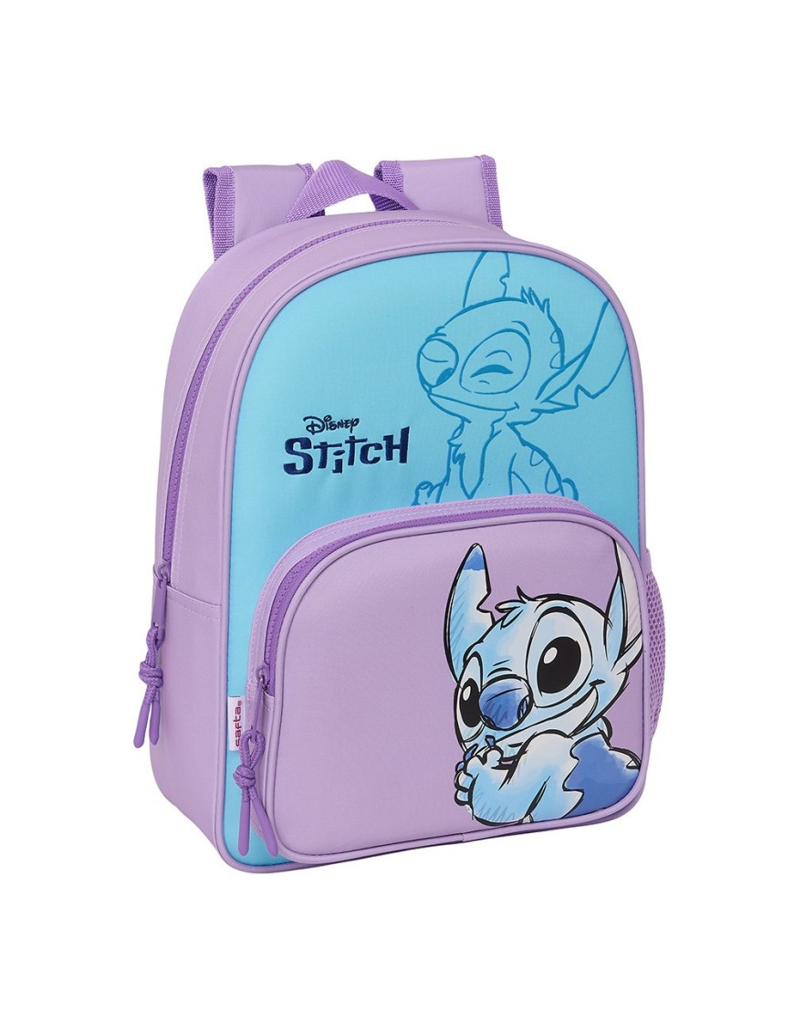 MOCHILA INFANTIL ADAPT.CARRO STITCH "SWEET"