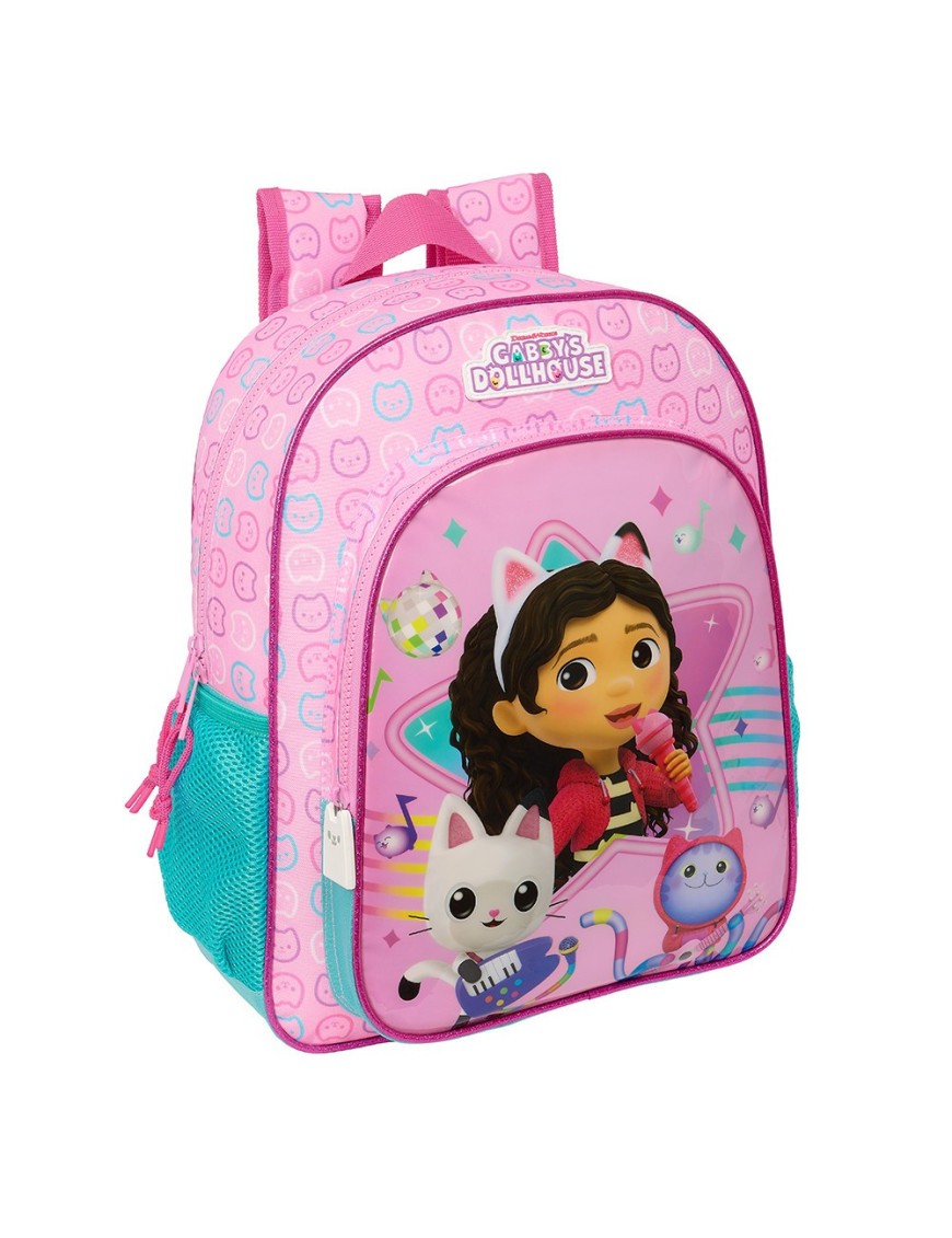 MOCHILA INFANTIL ADAPT.CARRO GABBY'S DOLLHOUSE "PARTY"