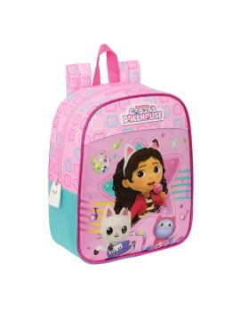 MOCHILA GUARDERIA ADAPT.CARRO GABBY'S DOLLHOUSE "PARTY"