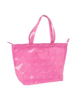 BOLSO SHOPPING BARBIE "LOGOMANIA ROSA"