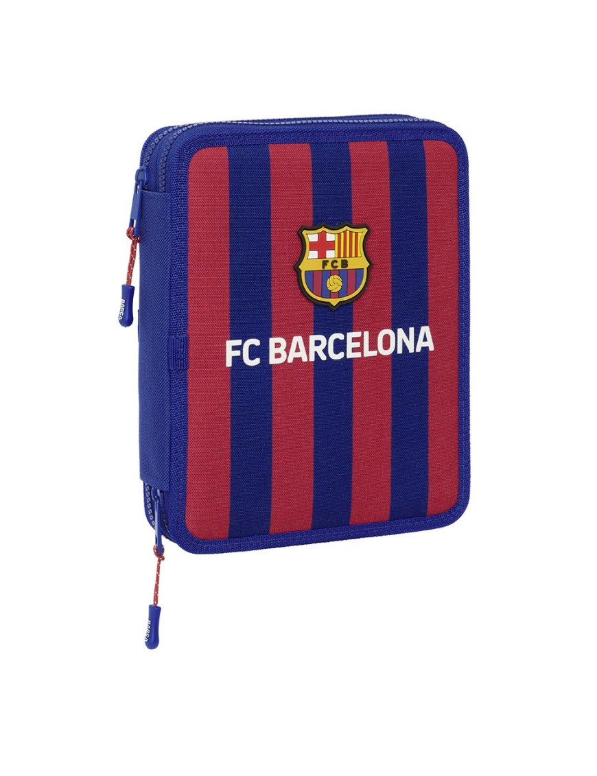 PLUMIER DOBLE GDE 56 pcs F.C.BARCELONA