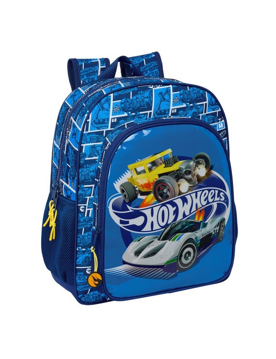 MOCHILA JUNIOR ADAPT.CARRO HOT WHEELS "SONNY"