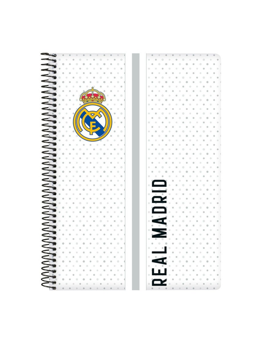 LIBRETA CUARTO 80 H. TAPAS DURAS REAL MADRID 1¦ EQUIP. 24/25