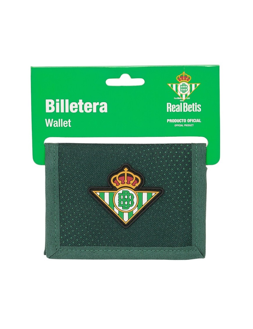 BILLETERA CON CABECERA RESISTENTE AGUA REAL BETIS BALOMPIE