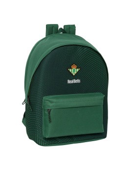 MOCHILA DOBLE PORTATIL 15,6"+USB RE AGUA REAL BETIS BALOMPIE