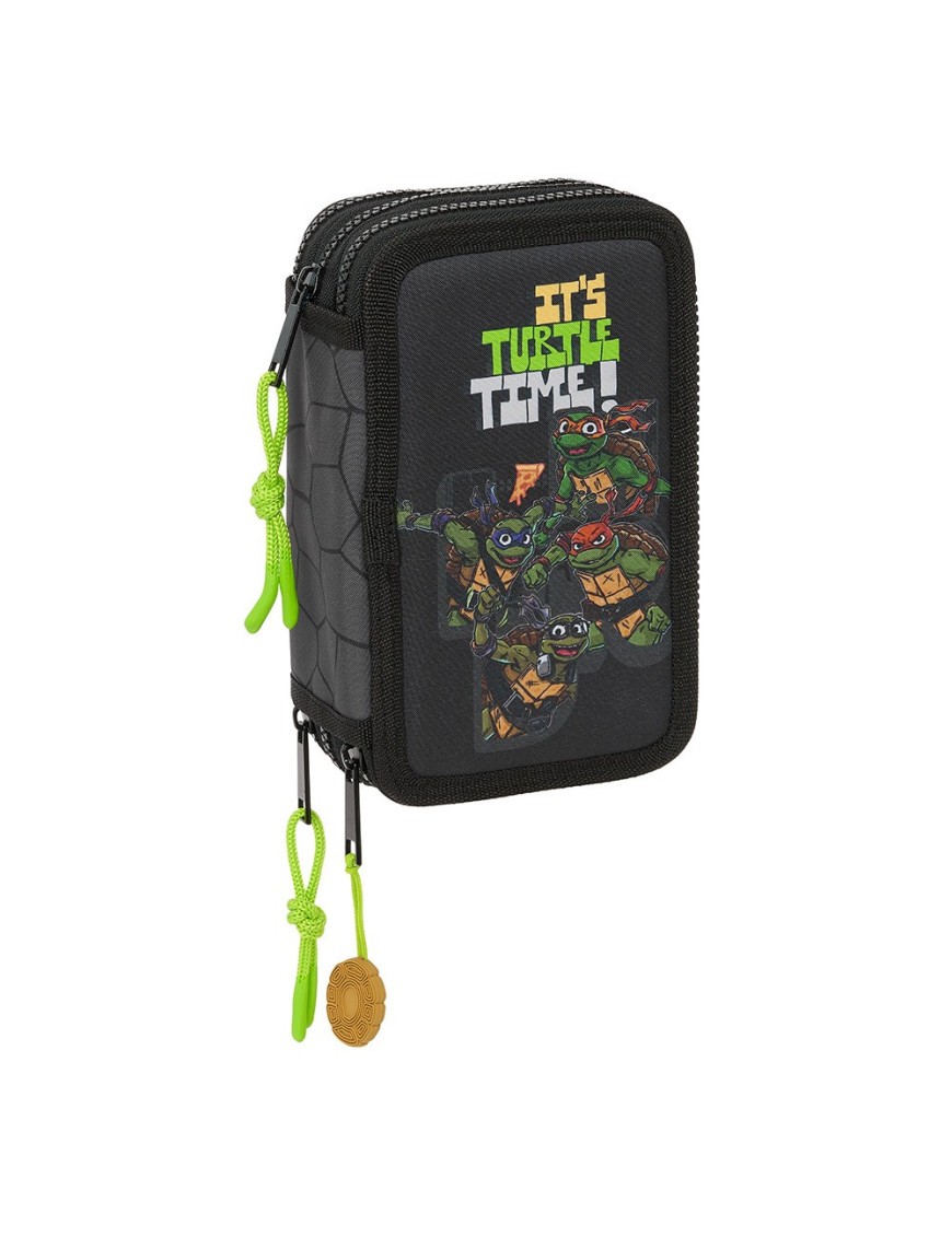 PLUMIER TRIPLE 36 pcs TORTUGAS NINJA