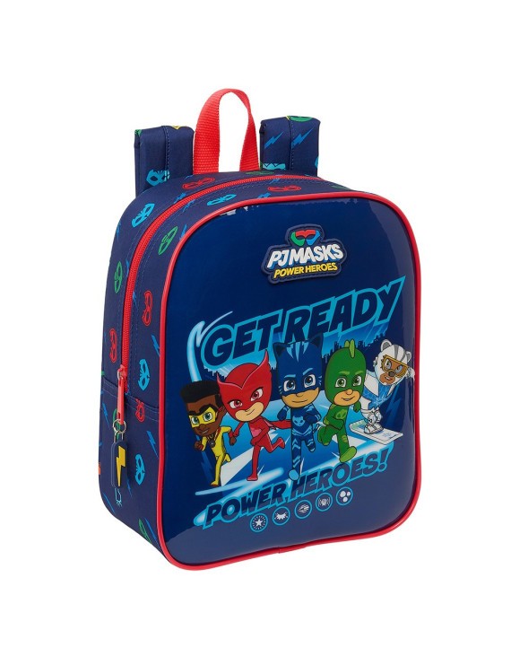 MOCHILA GUARDERIA ADAPT.CARRO PJMASKS "READY"