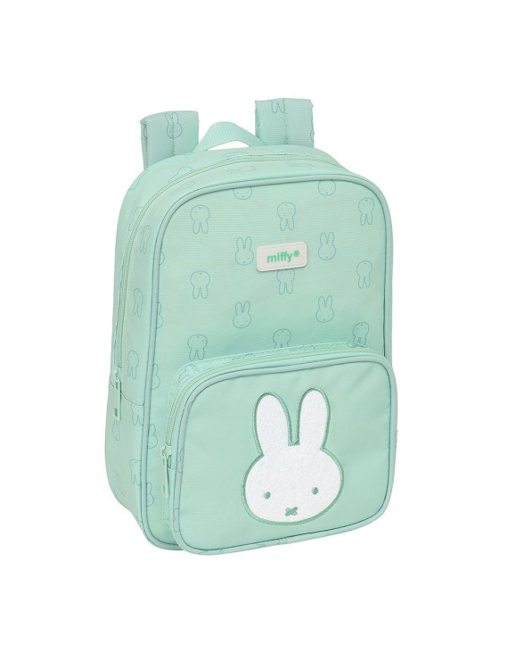 MOCHILA INFANTIL RECIC Y REPELENTE AGUA MIFFY "MENTA"