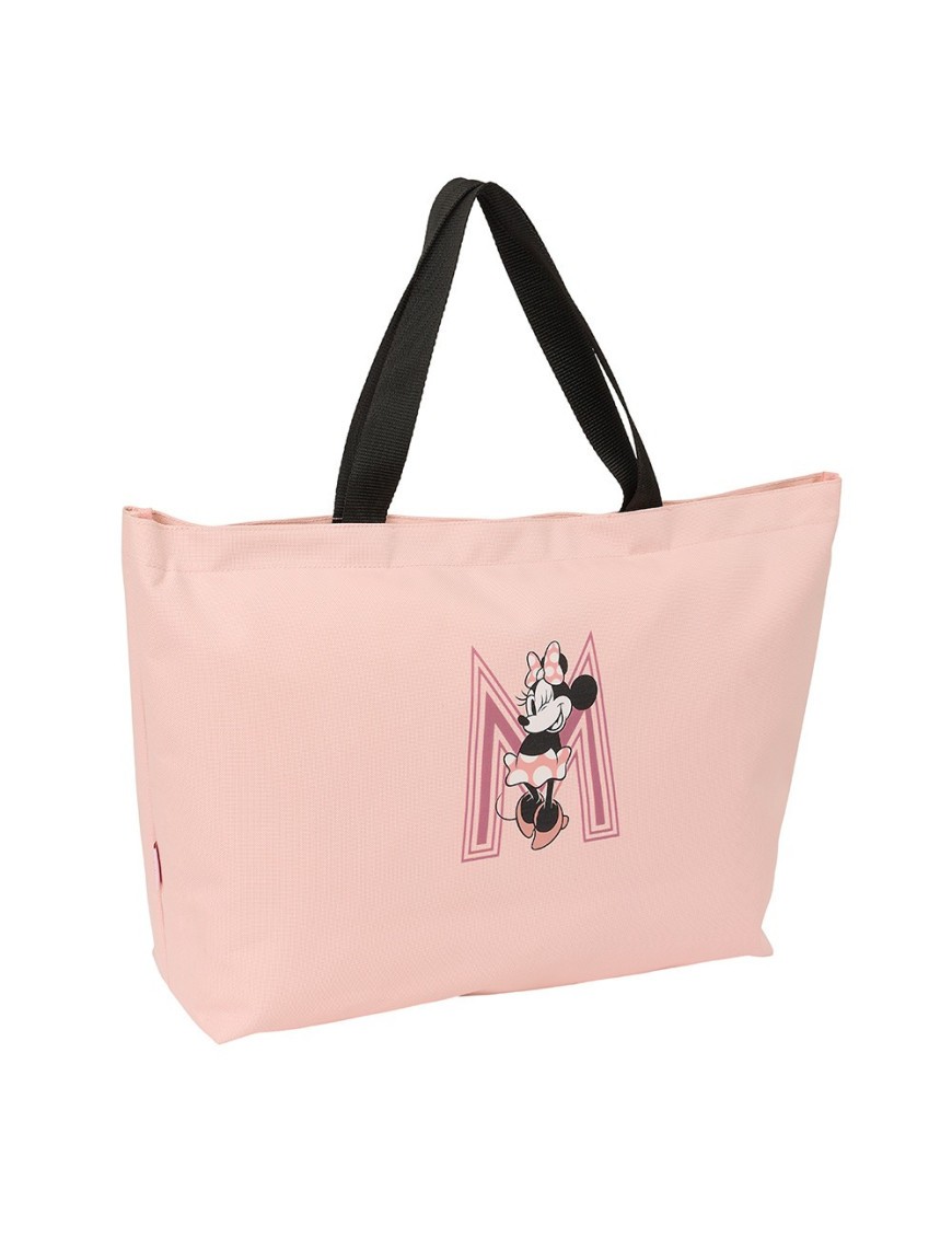 BIG SHOPPING BAG MINNIE "BLUSH"