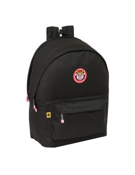 MOCHILA DOBLE PARA PORTATIL 15,6"+USB KINGS LEAGUE "PORCINOS"