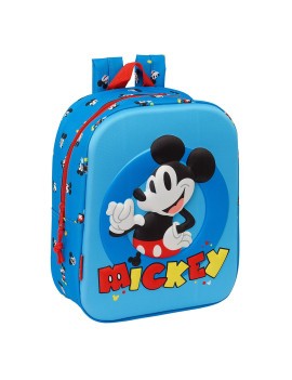 MOCHILA GUARDERIA 3D BOLSILLO RED MICKEY MOUSE