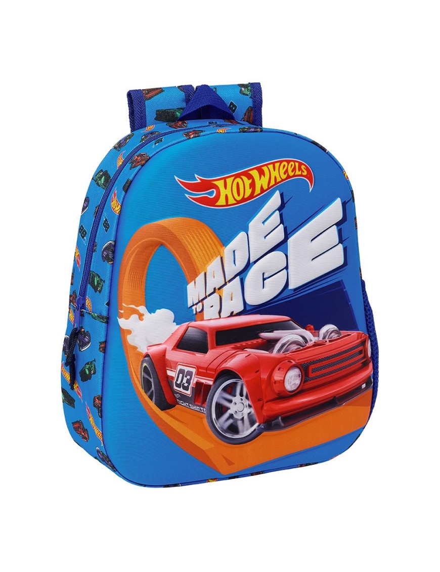 MOCHILA 3D HOT WHEELS