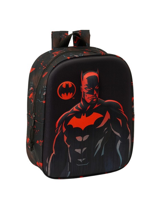 MOCHILA GUARDERIA 3D BOLSILLO RED BATMAN