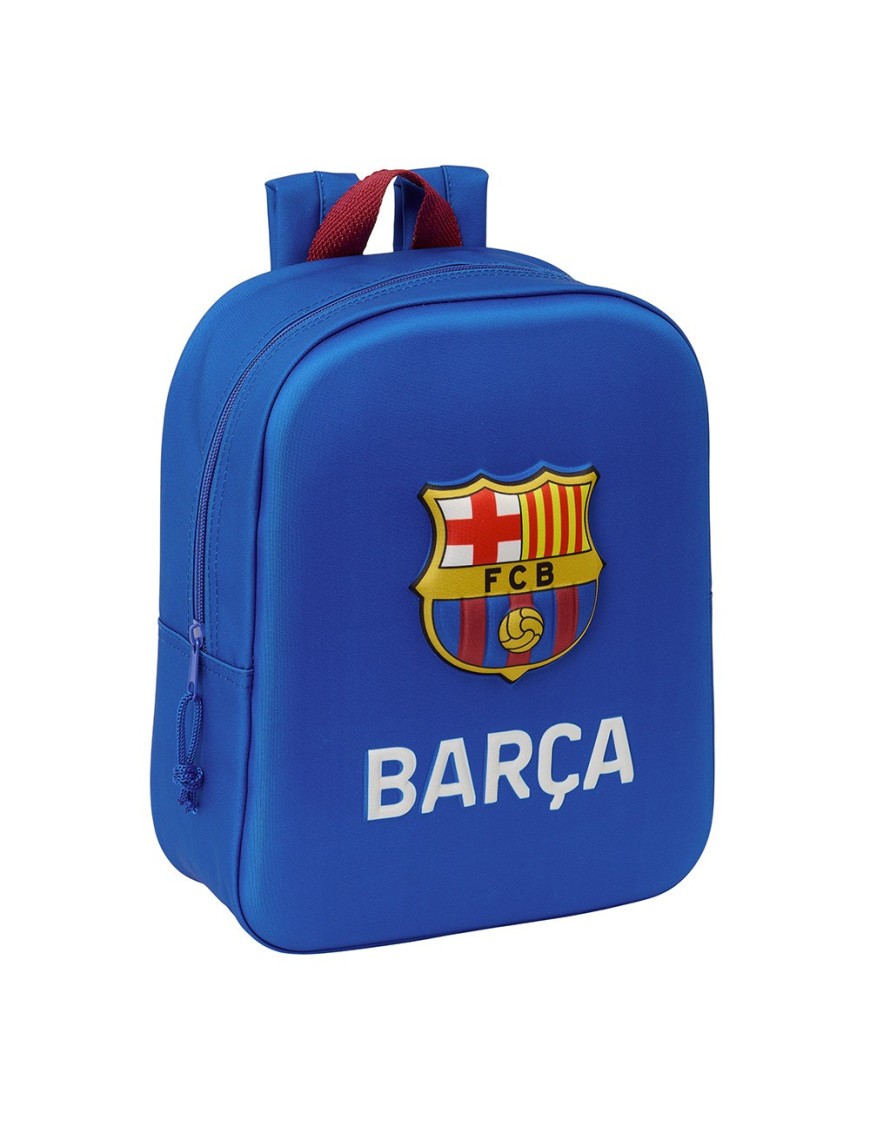 MOCHILA GUARDERIA 3D BOLSILLO RED F.C.BARCELONA