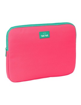 FUNDA PARA PORTATIL 14'' NAIT NAIT "ROSA FLUOR"