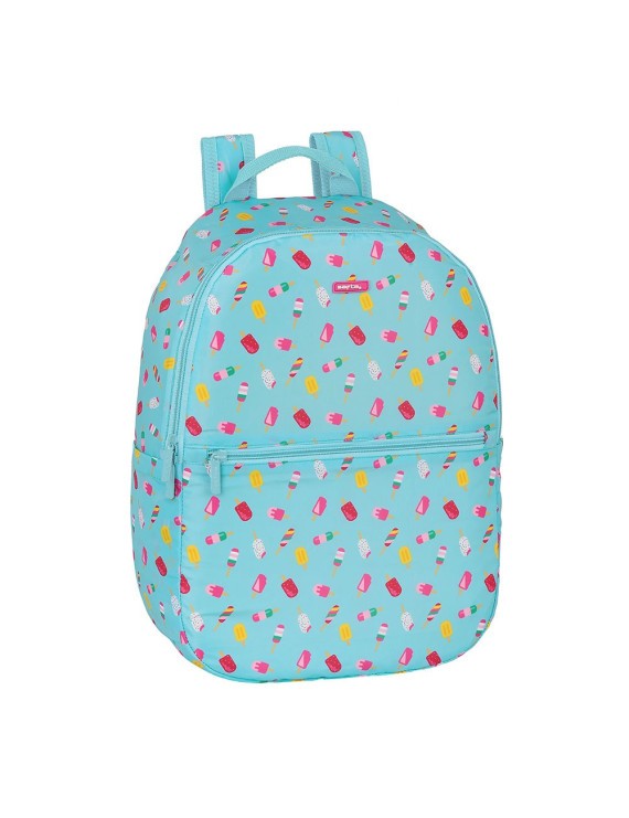 MOCHILA PLEGABLE SAFTA "ICE CREAM"