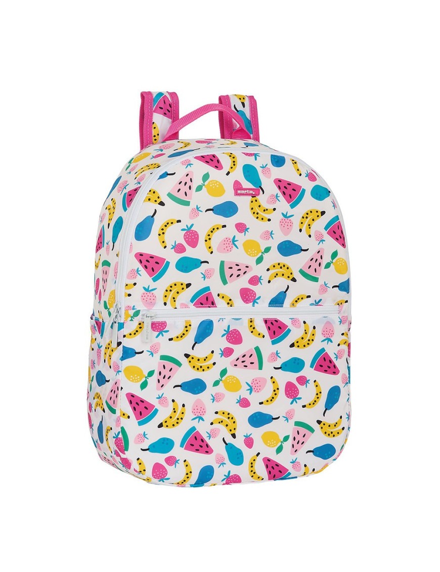 MOCHILA PLEGABLE SAFTA "FRUITS"