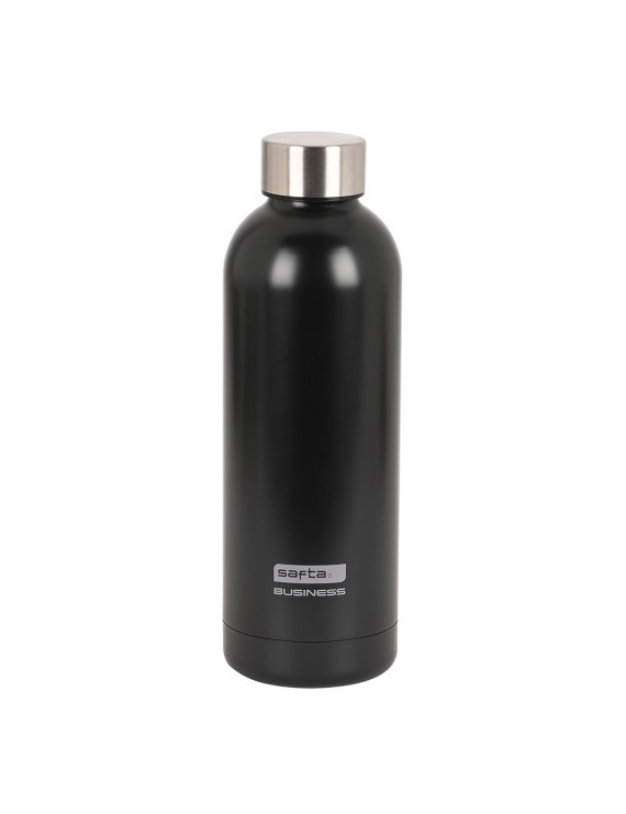 BOTELLA TERMO ACERO INOXIDABLE 500ml SAFTA BUSINESS "BLACK"