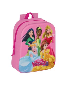 MOCHILA GUARDERIA 3D PRINCESAS DISNEY