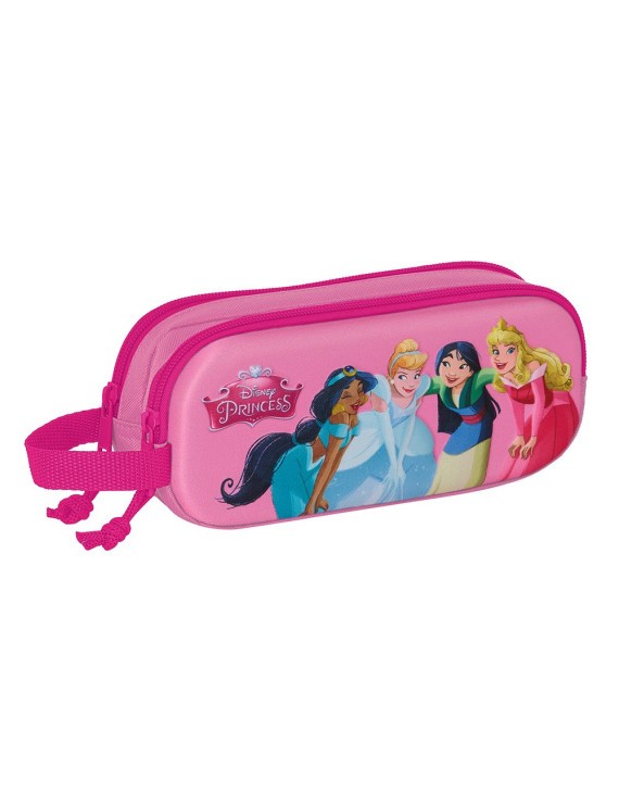 PORTATODO DOBLE 3D PRINCESAS DISNEY