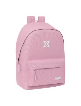 MOCHILA DOBLE PARA PORTATIL 15,6"+USB MUNICH BASICOS "ROSA"